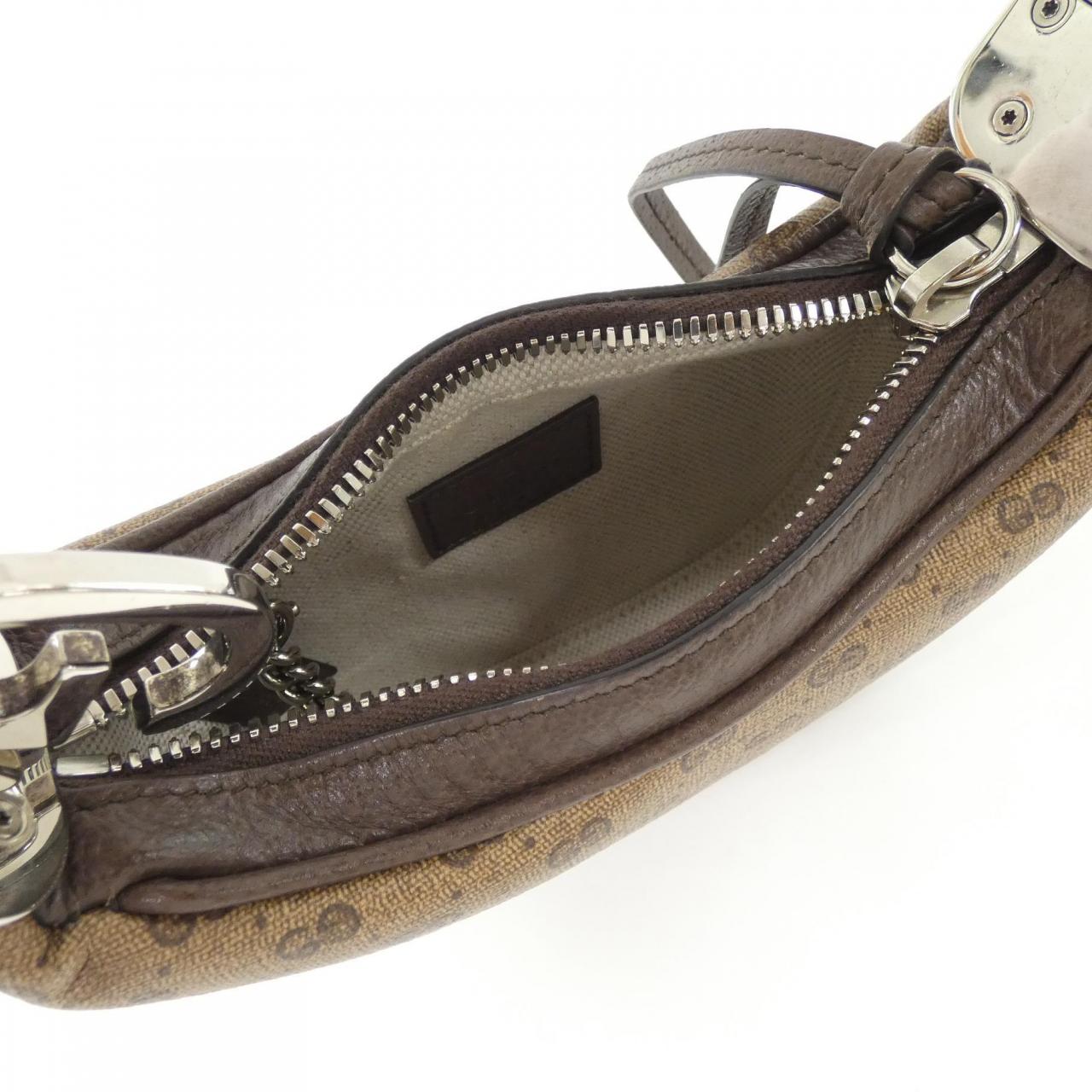 GUCCI 718512 FAAT5 Bag Canvas Black Canvas Rank A - Thumbnail 8