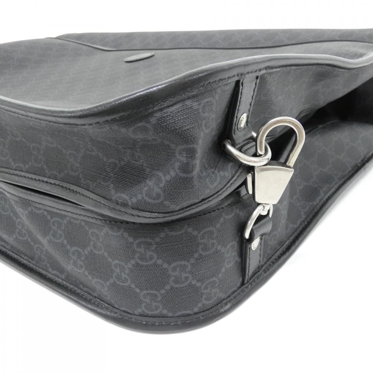 GUCCI 703484 92THF Bag Canvas 黑色 帆布 - 縮圖 4
