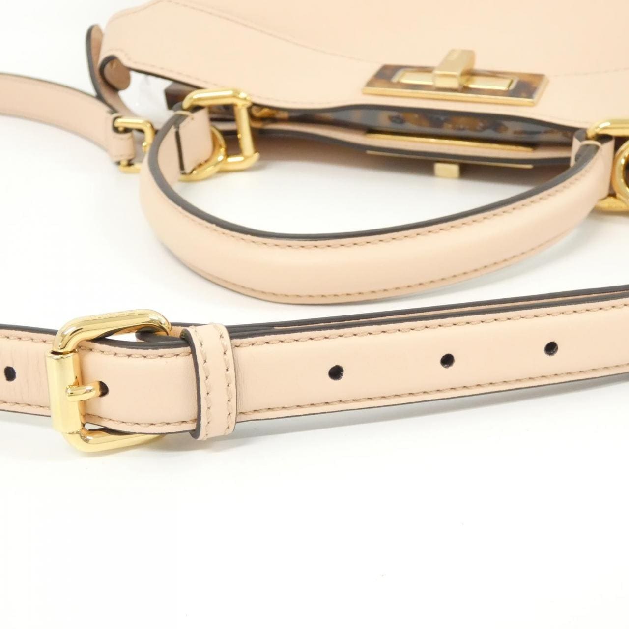 FENDI Peekaboo 8BN321 AF2J Handbag Black - Thumbnail 6