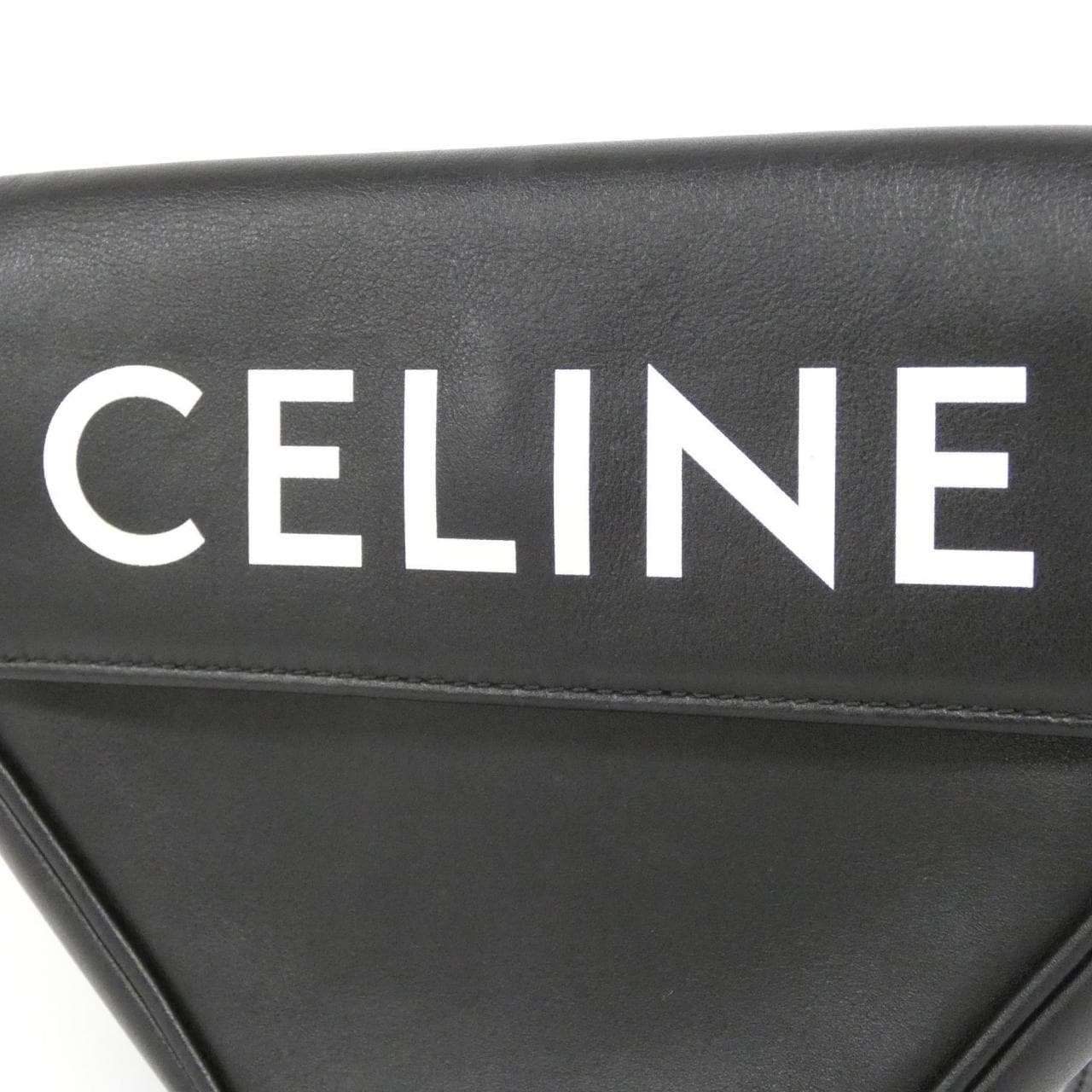 CELINE 195903DCS Shoulder Bag 黑色 中古品A - 縮圖 4