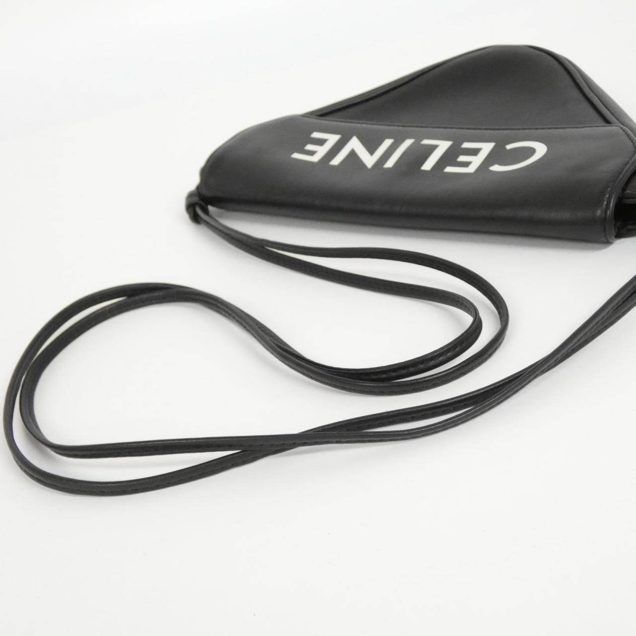 CELINE 195903DCS Shoulder Bag 黑色 中古品A - 縮圖 7