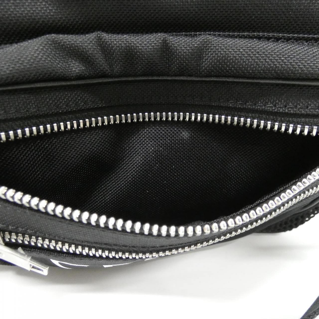 CELINE 198682DMT Shoulder Bag Nylon Black Nylon Rank A - Thumbnail 10