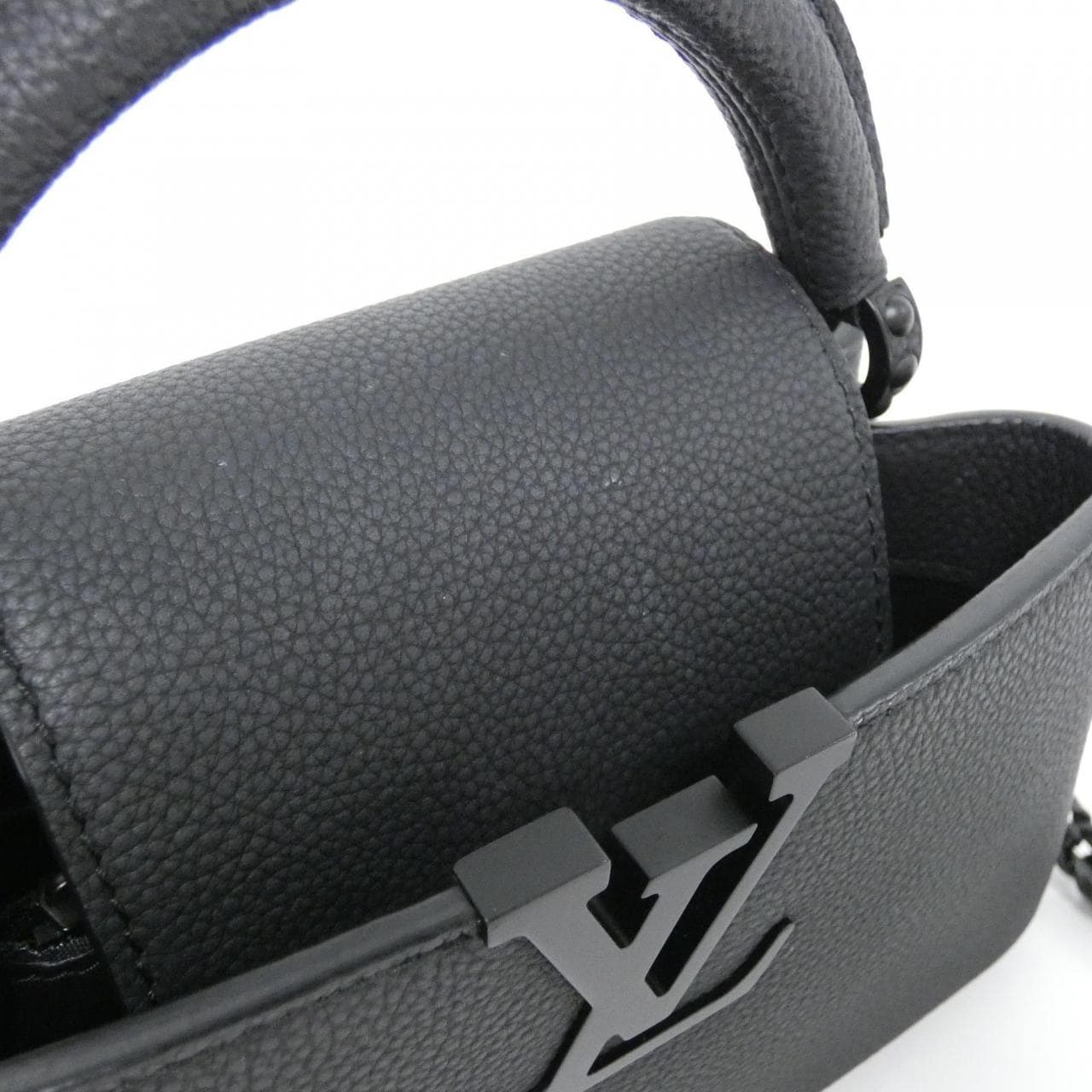 LOUIS VUITTON Capucines M23955 Bag Black Rank A - Thumbnail 5
