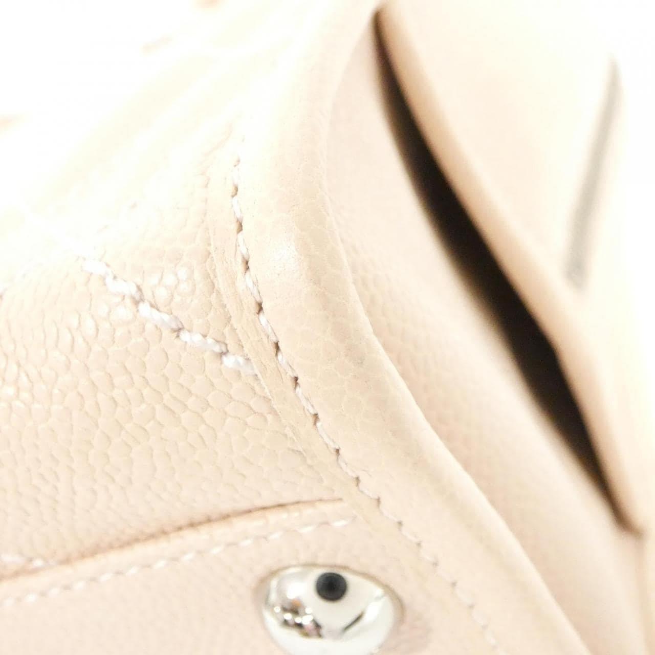 CHANEL 92758 Boston Grained Calfskin Pink Grained Calfskin - Thumbnail 3