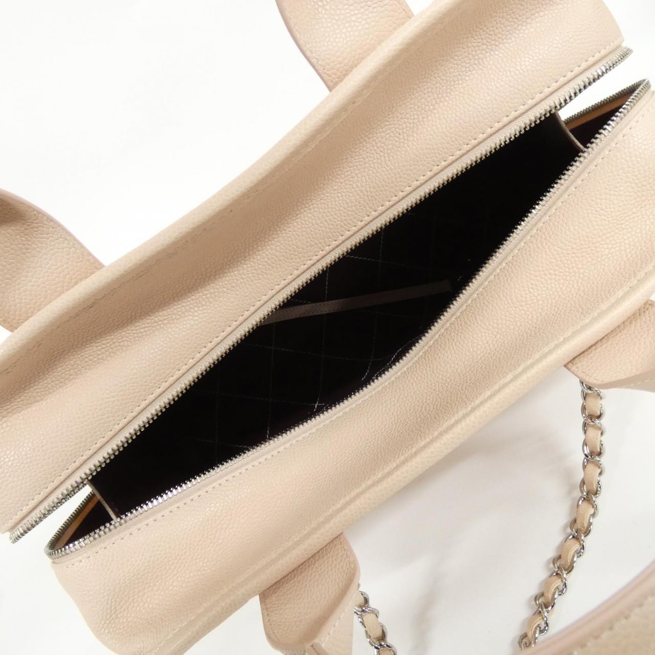 CHANEL 92758 Boston Grained Calfskin Pink Grained Calfskin - Thumbnail 7