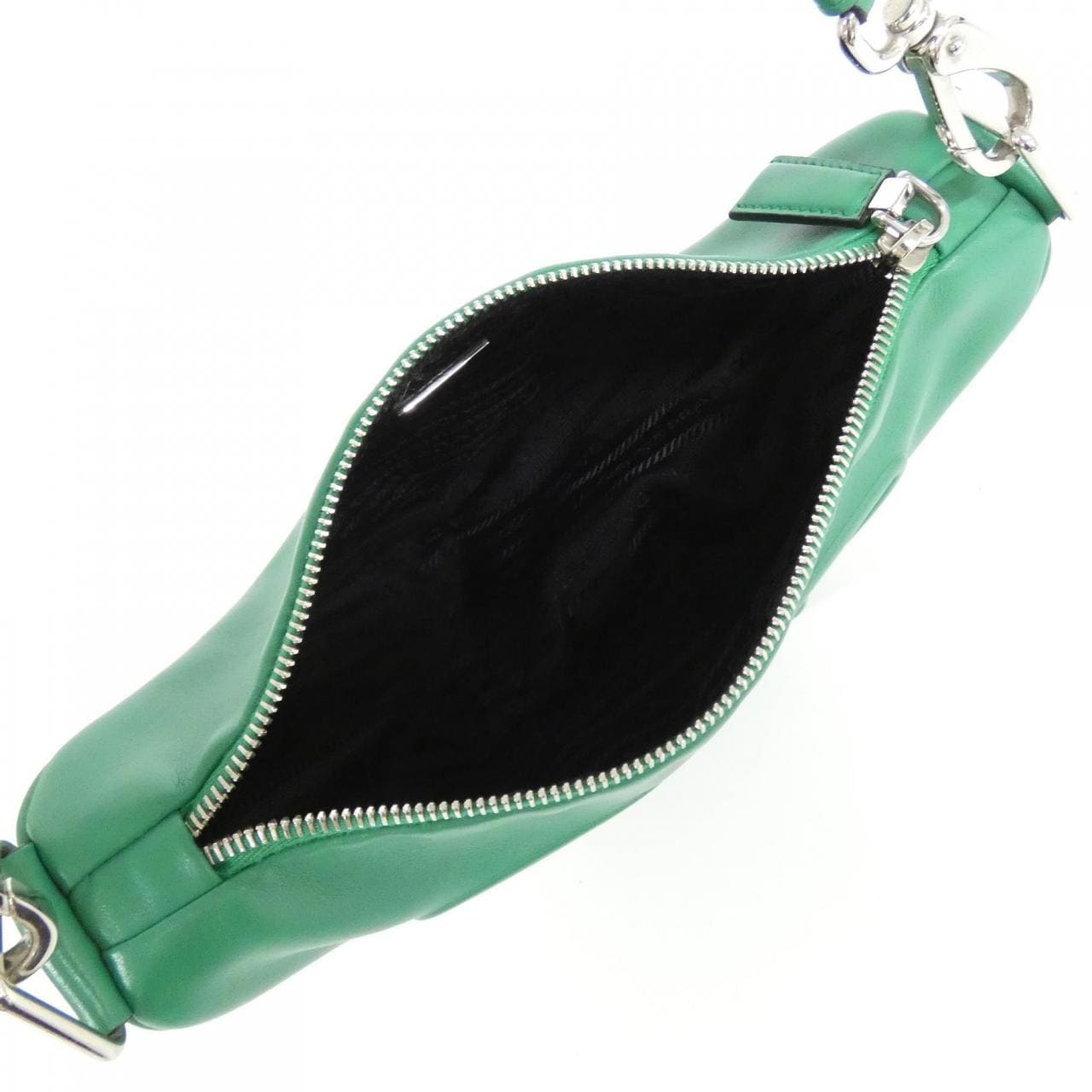 PRADA 1BH190 Shoulder Bag 黑色 中古品A - 縮圖 8