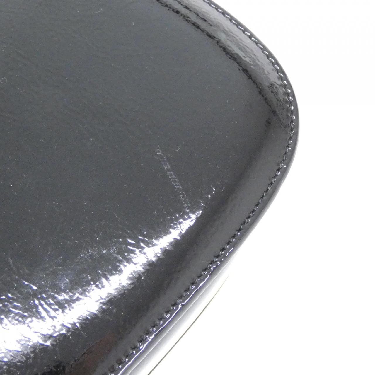 GUCCI Bamboo 675797 AADHF Bag Patent Leather 黑色 漆皮 - 縮圖 4