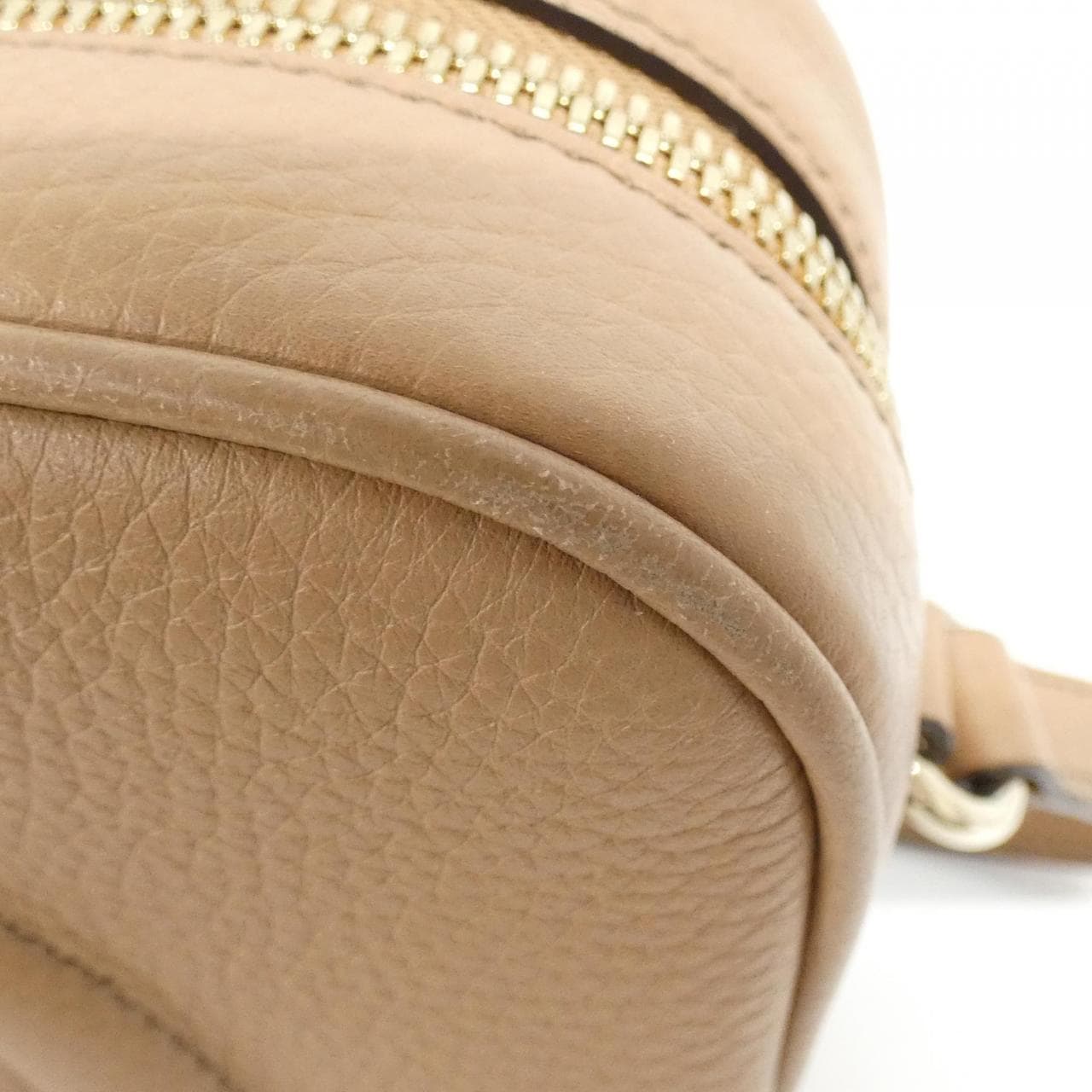 GUCCI Soho 308364 A7M0G Shoulder Bag Leather Black Leather - Thumbnail 5