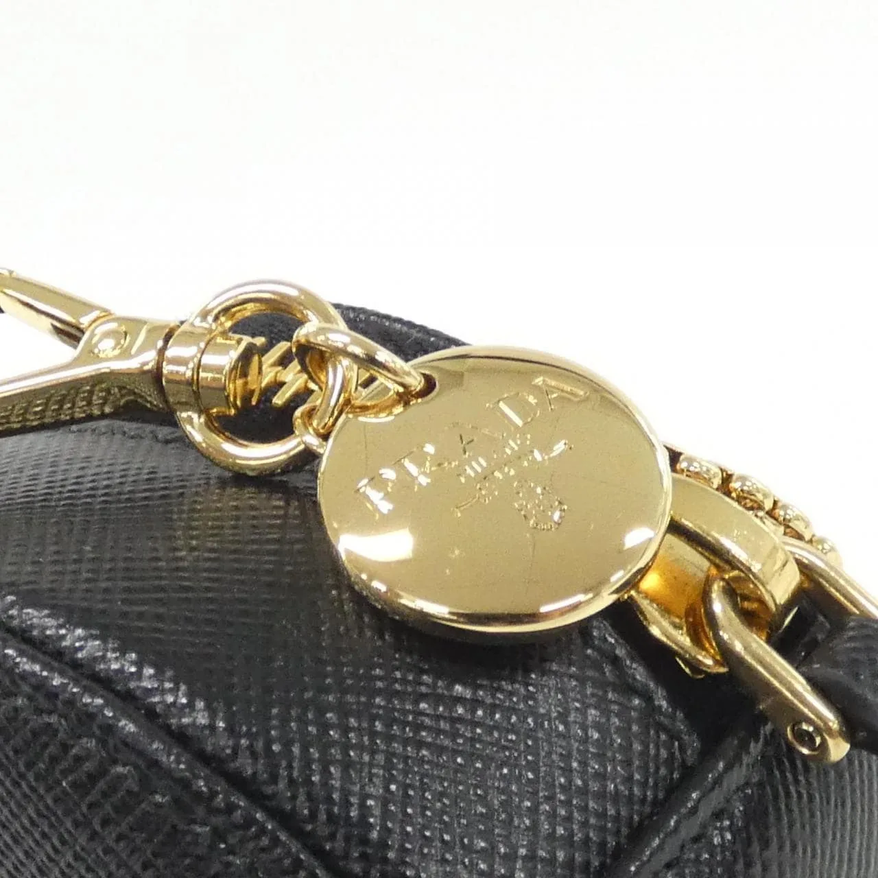 PRADA 1NR023 Pouch 黑色 中古品A - 縮圖 5