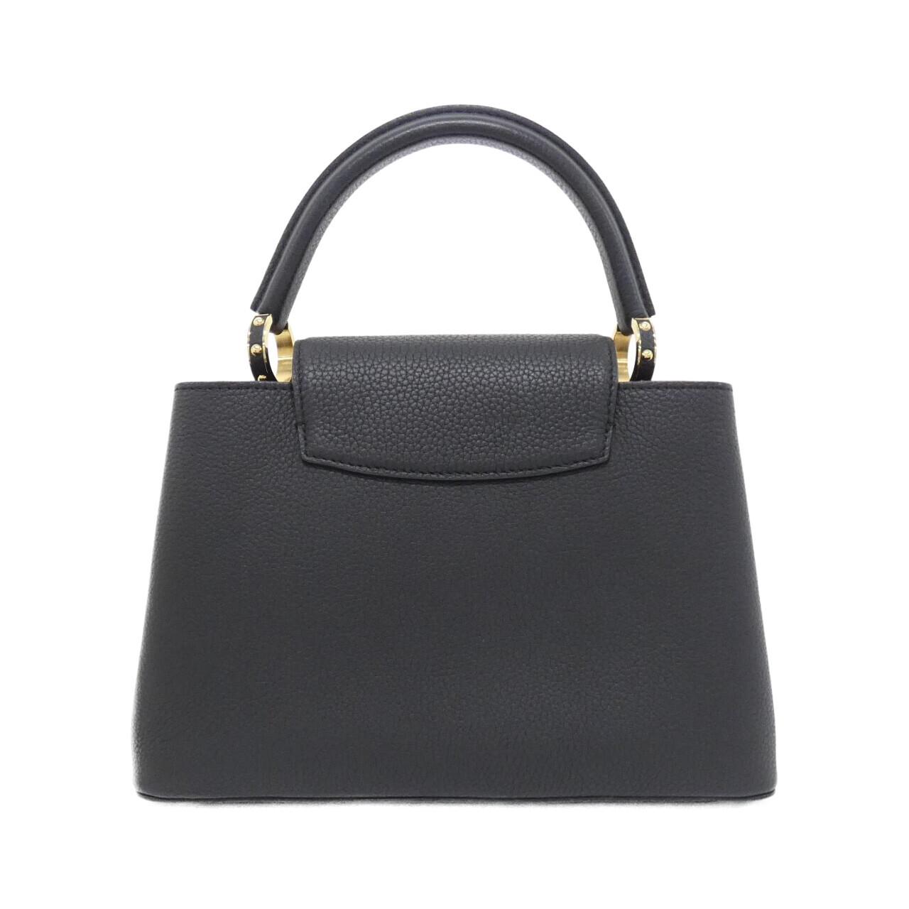 LOUIS VUITTON Capucines M53662 Bag 黑色 中古品A - 縮圖 2