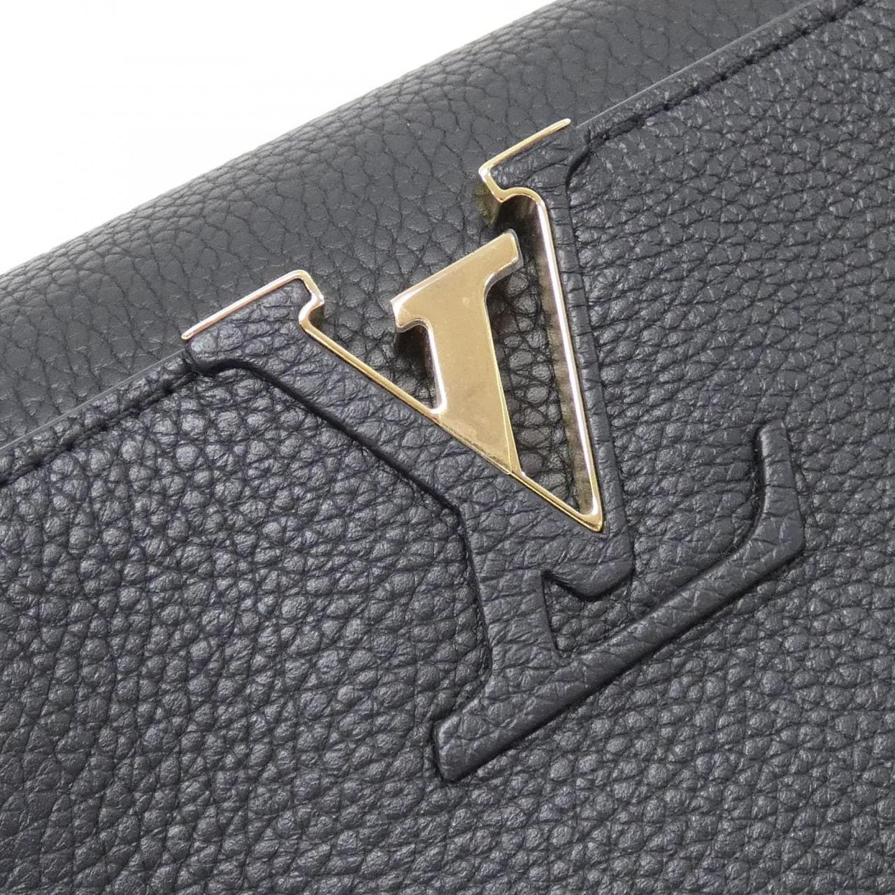 LOUIS VUITTON Capucines M53662 Bag 黑色 中古品A - 縮圖 5