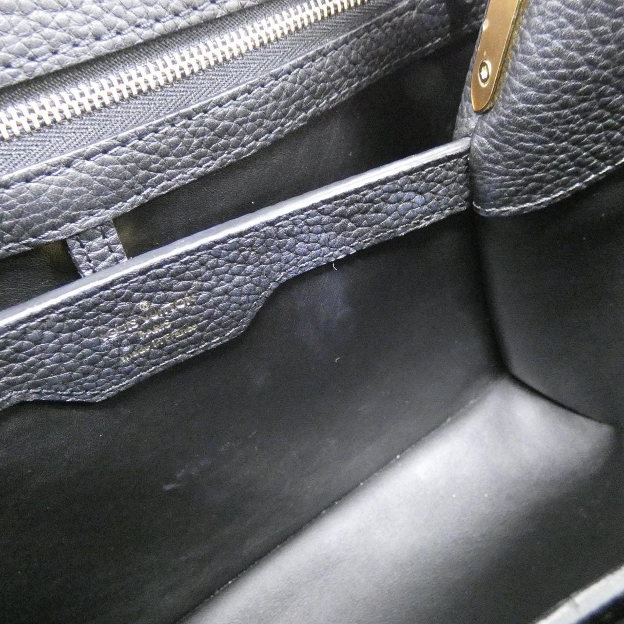 LOUIS VUITTON Capucines M53662 Bag 黑色 中古品A - 縮圖 8