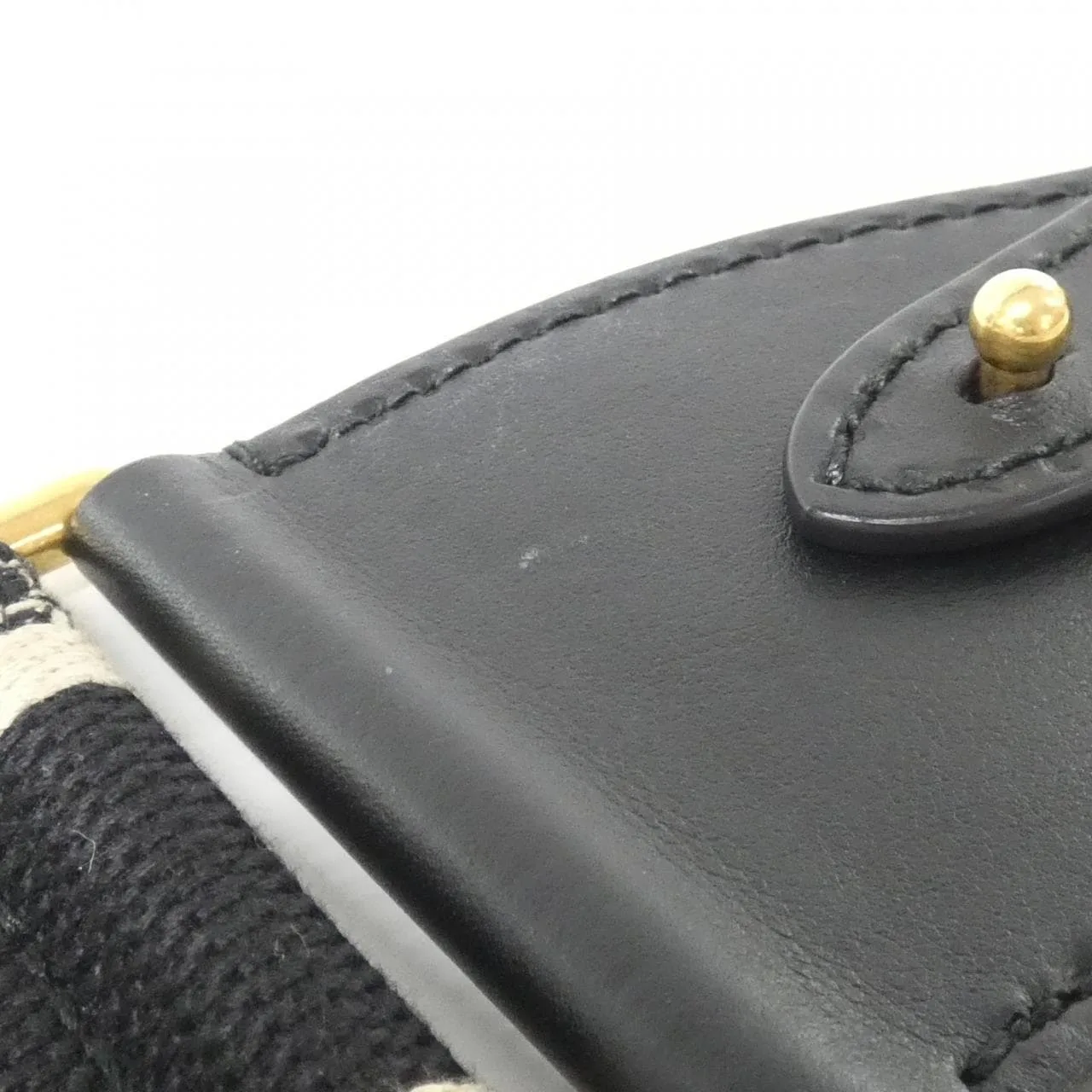 DIOR S8540CBTE Wallet Canvas Black Canvas Rank A - Thumbnail 3