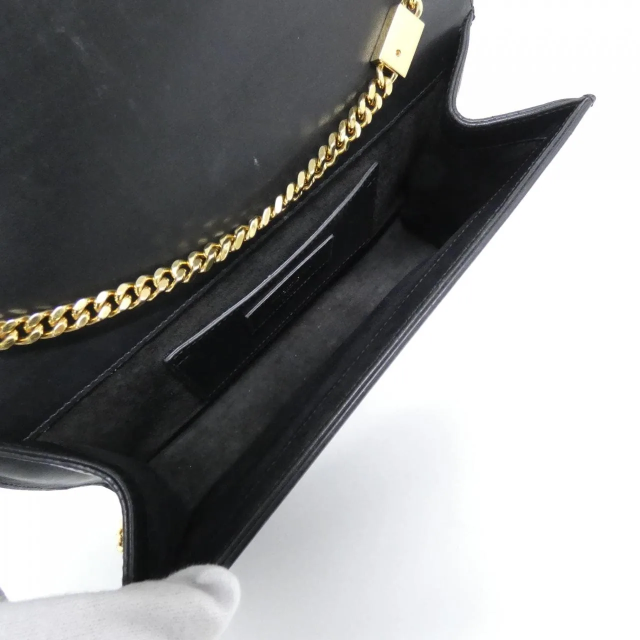 SAINT LAURENT Kate 354119 C150J Shoulder Black Rank B - Thumbnail 9