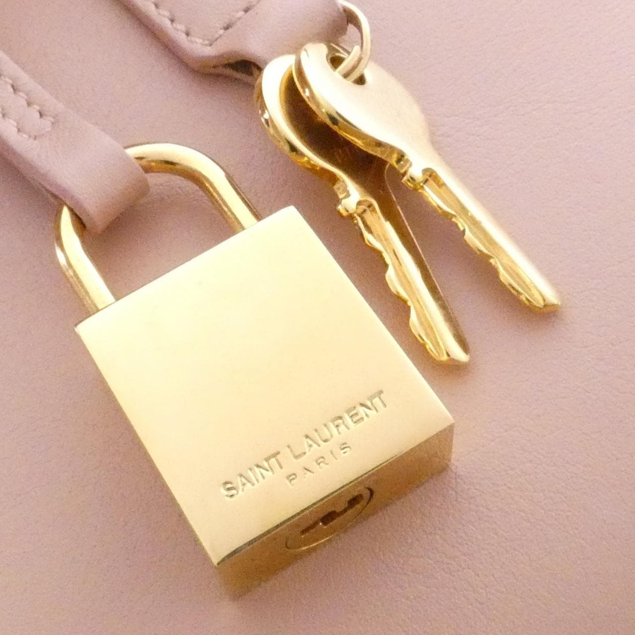 SAINT LAURENT Sac de Jour 340778 BOO0J Bag 粉色 中古品B - 縮圖 4