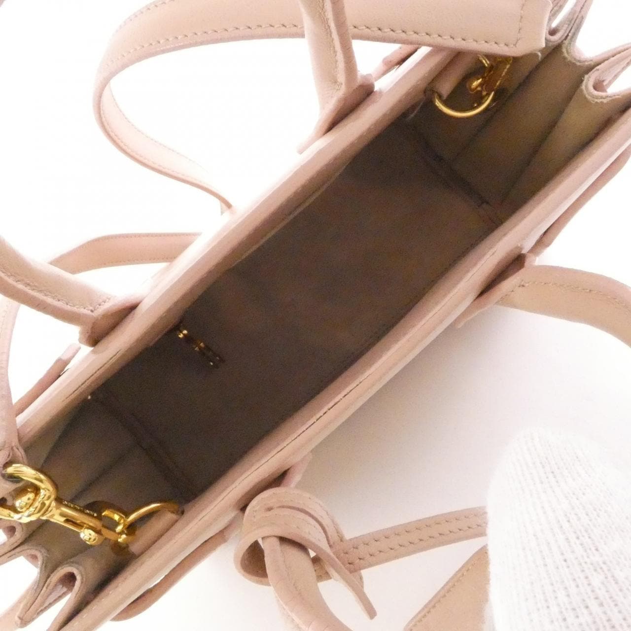 SAINT LAURENT Sac de Jour 340778 BOO0J Bag 粉色 中古品B - 縮圖 10