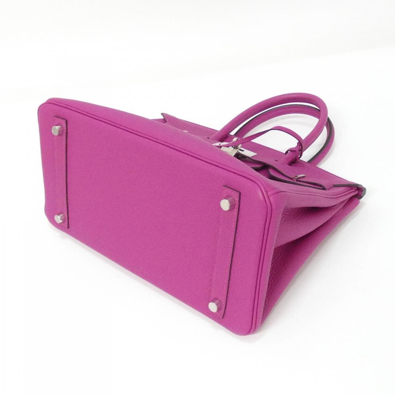 HERMES HERMÈS Birkin 030520CK Bag Togo Purple Togo Leather - Thumbnail 3