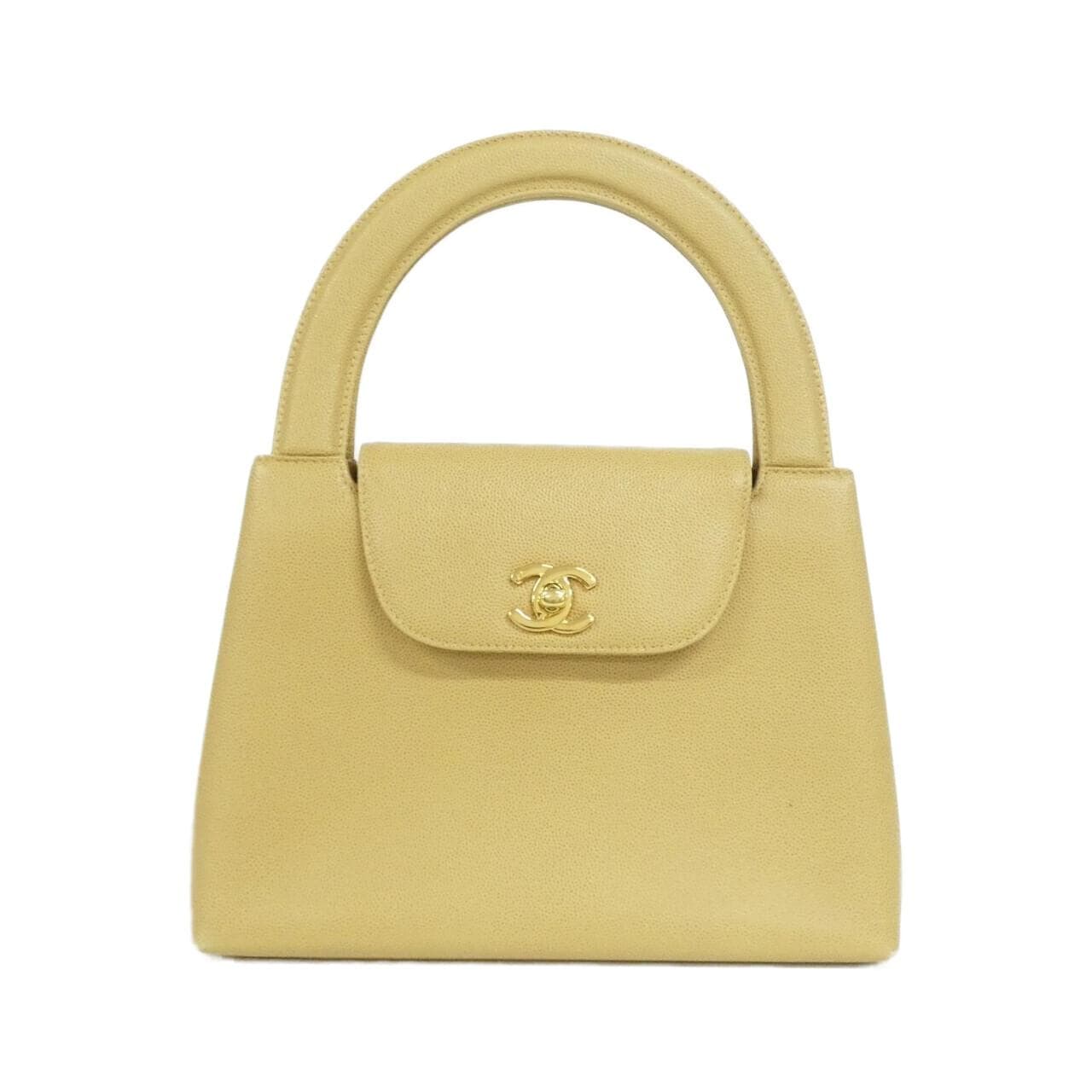 CHANEL Handbag Grained Calfskin