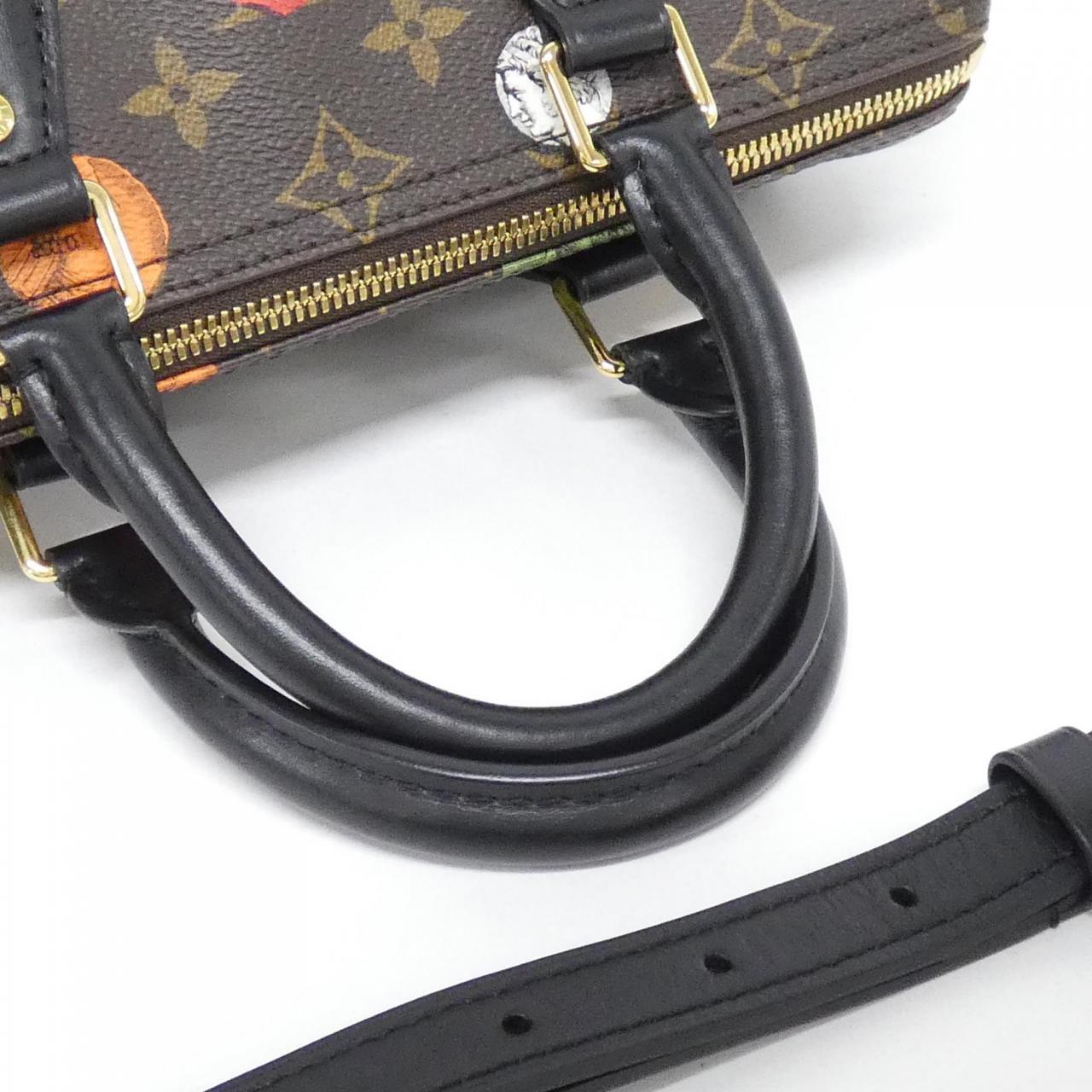 LOUIS VUITTON Speedy M45910 Boston Bag Monogram Black Monogram Rank A - Thumbnail 3