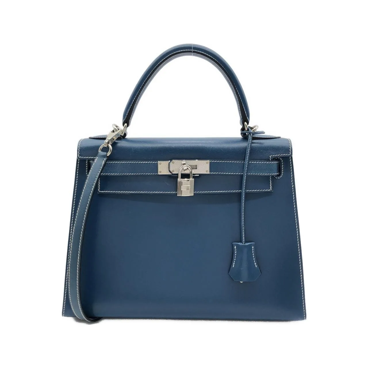 HERMES Handbag Box Calf