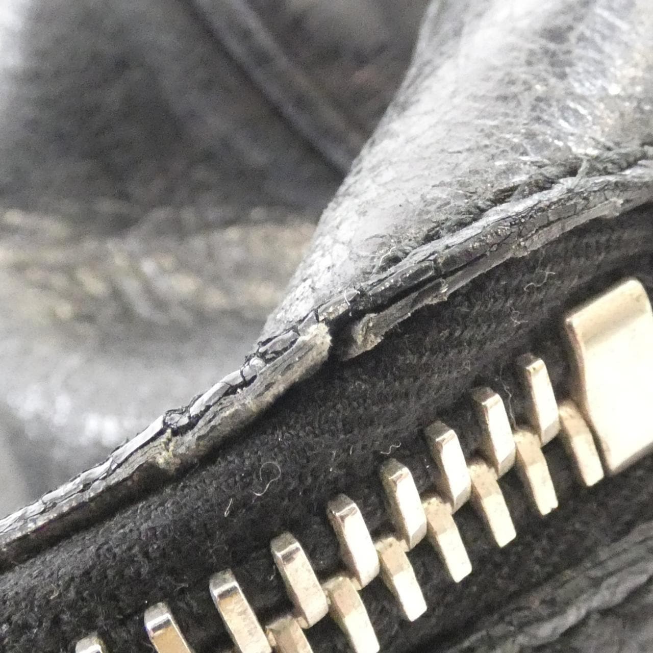 BALENCIAGA 248408 D94J4 Boston Bag Leather Black Leather Rank B - Thumbnail 5