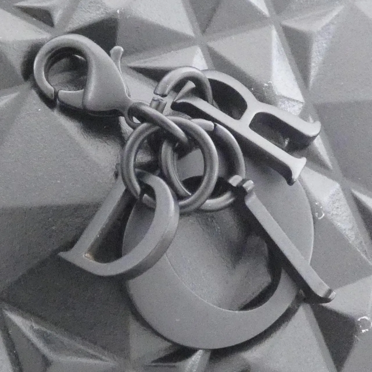 DIOR Lady Dior S0872SNEA Wallet Black Rank B - Thumbnail 6