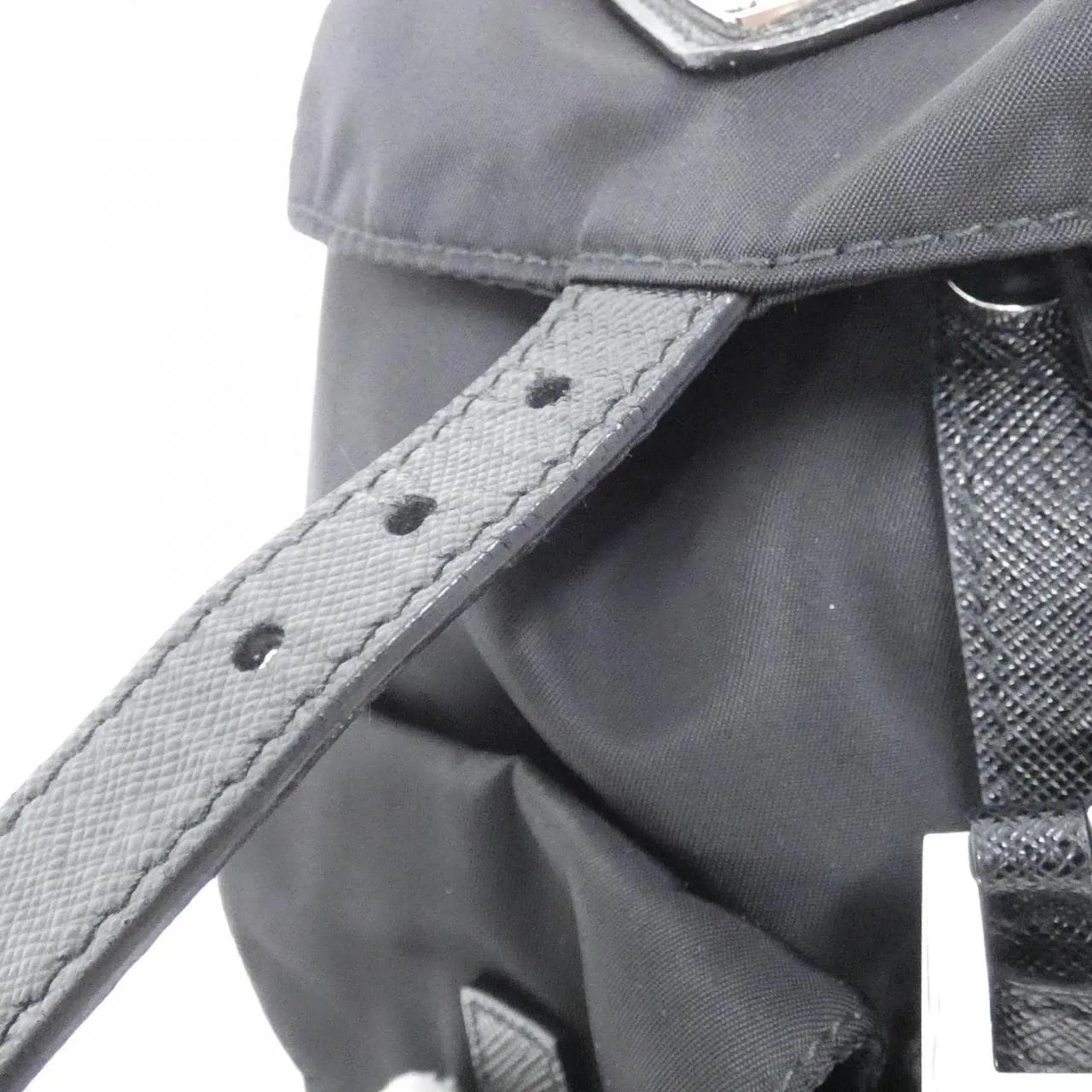 PRADA 1BZ677 Backpack Black Rank A - Thumbnail 4