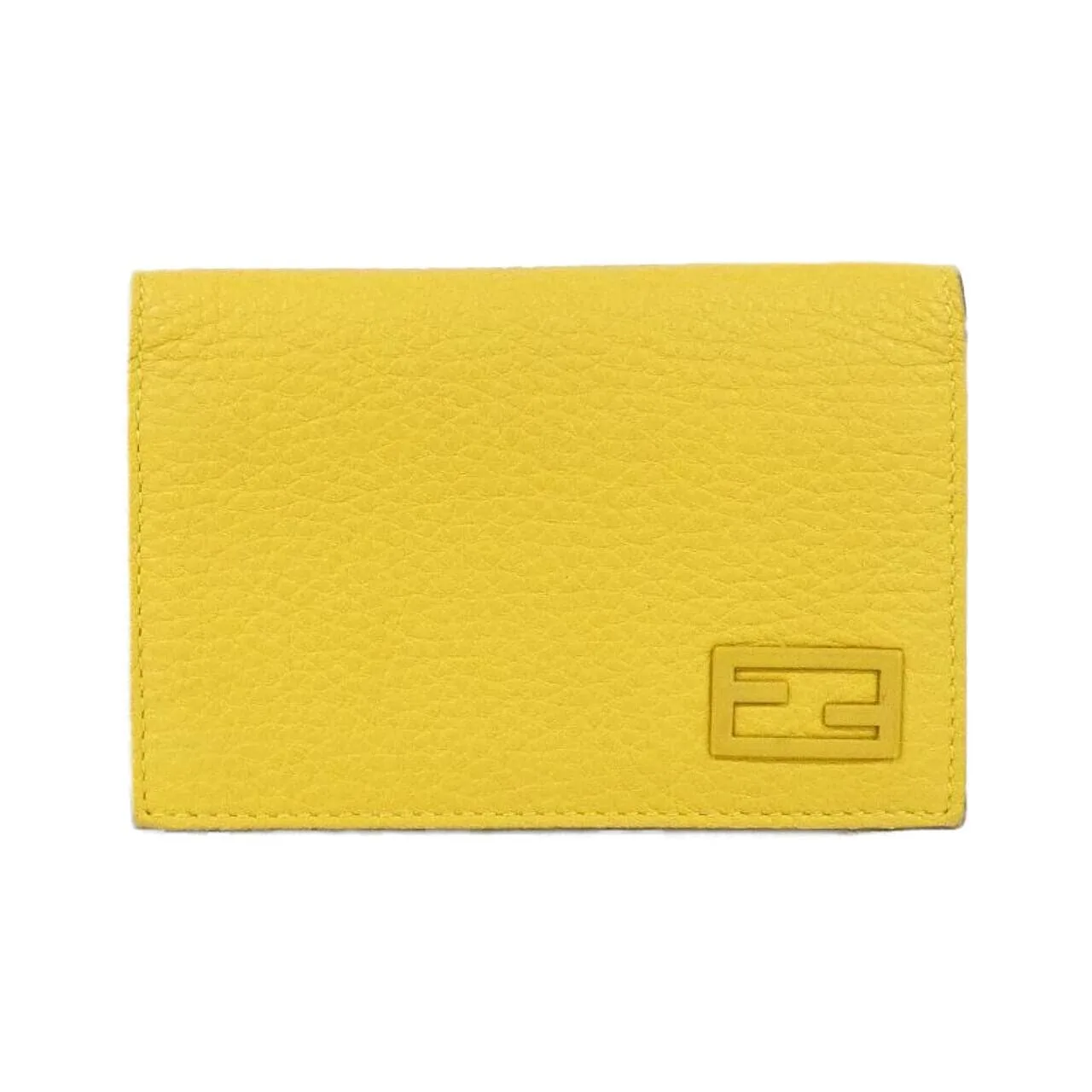 FENDI 7M0222 AG0N Card Case Yellow