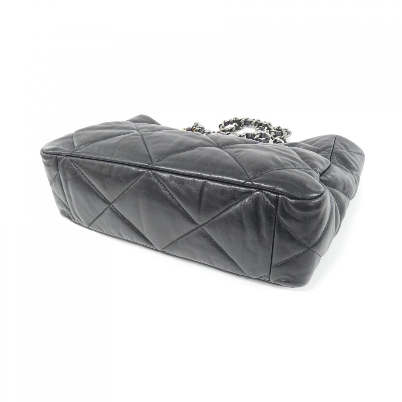 CHANEL Chanel 19 AS3660 Shoulder Bag Lambskin Black Lambskin Rank A - Thumbnail 3