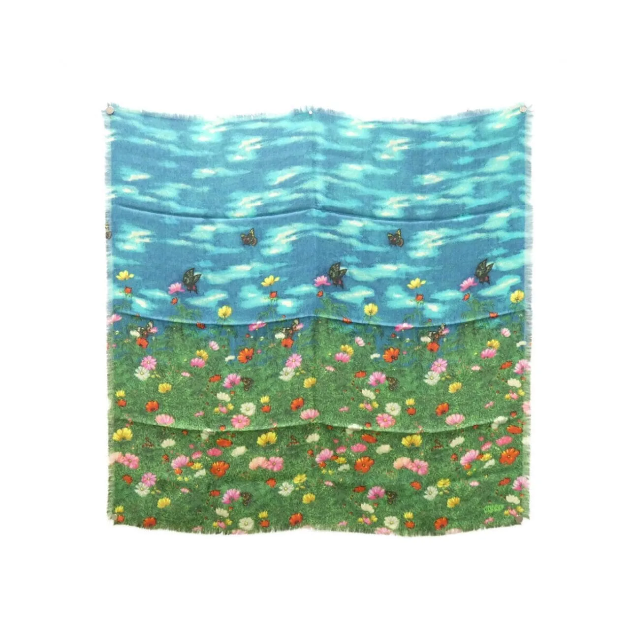 GUCCI 460282 Scarf Green