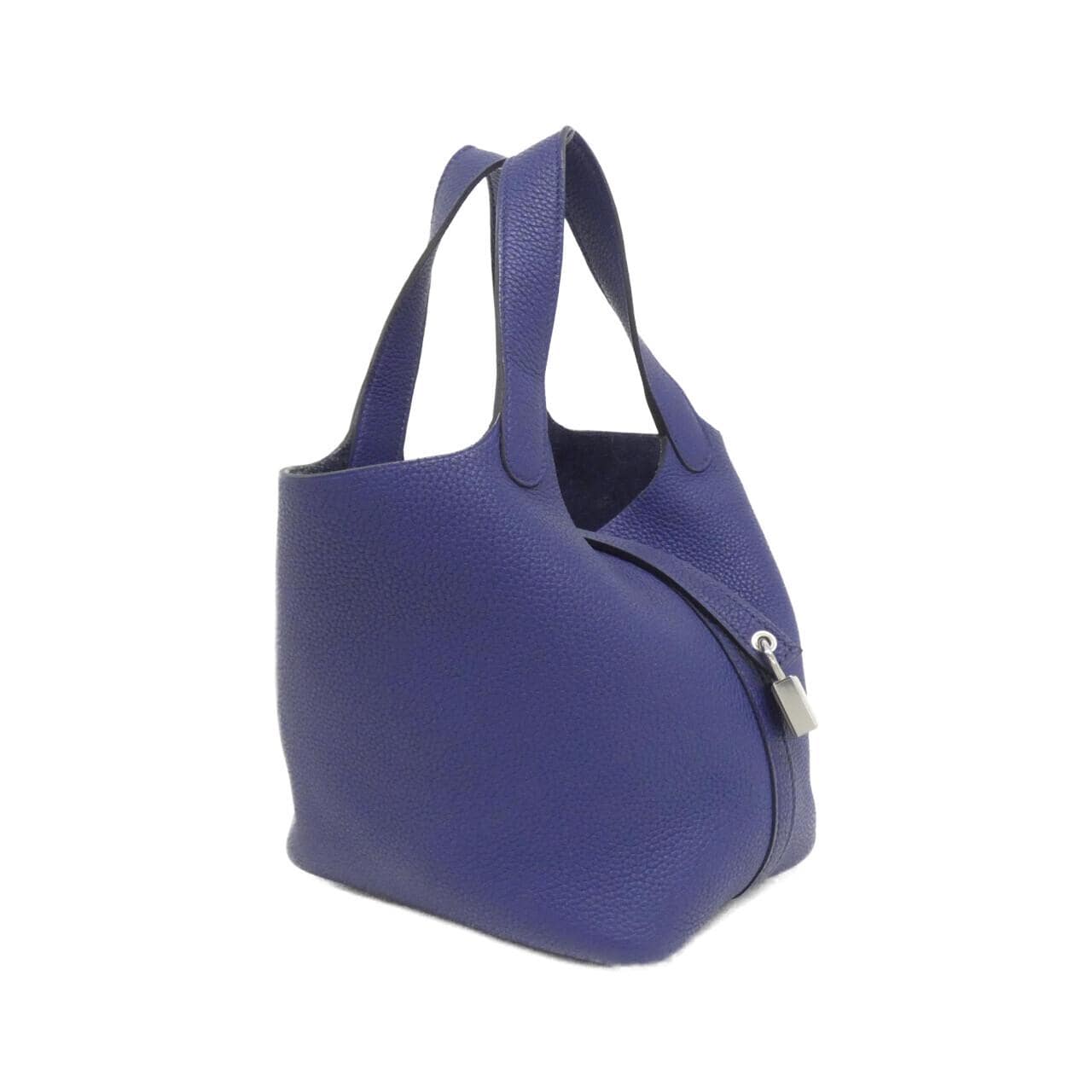 HERMES HERMÈS Picotin 056289CK Bag Clemence Blue