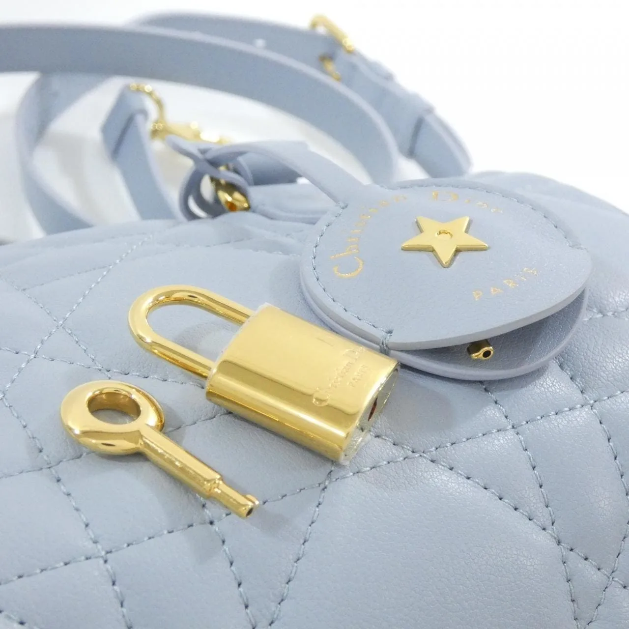 DIOR Book Tote M1364UBOL Boston 黑色 中古品A - 縮圖 3