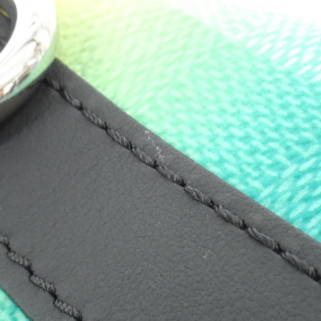 LOUIS VUITTON Keepall M59949 Boston Bag Damier 黑色 Damier 中古品A - 縮圖 6