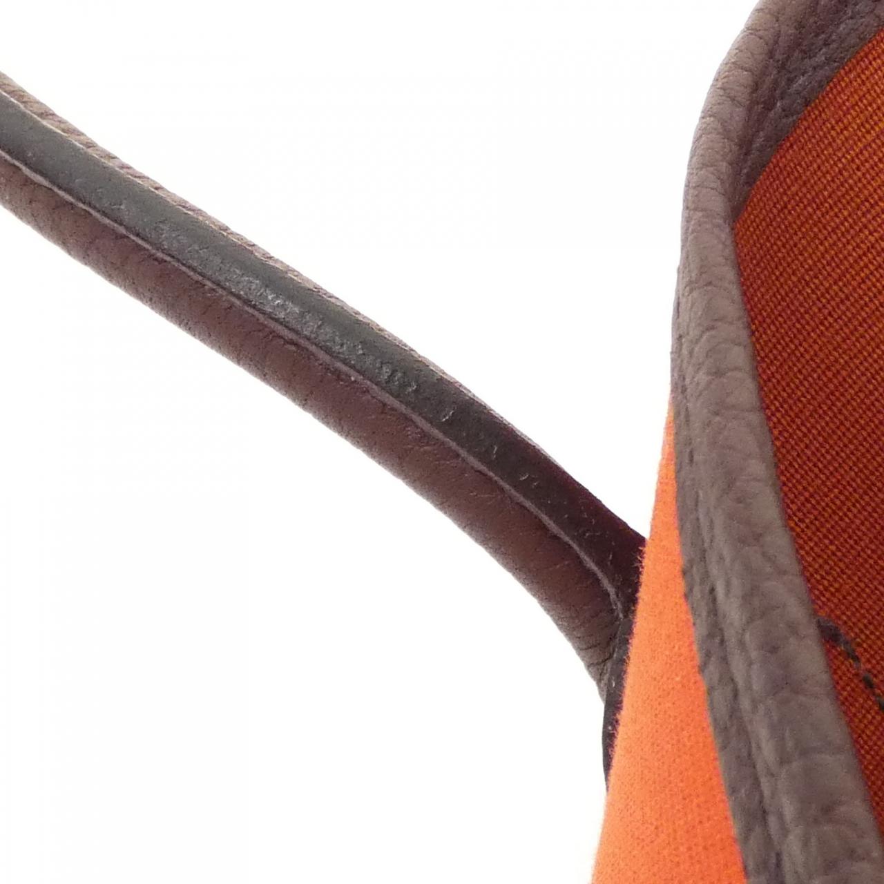 HERMES Garden Party HERMÈS 082262CK Bag Black Rank A - Thumbnail 5