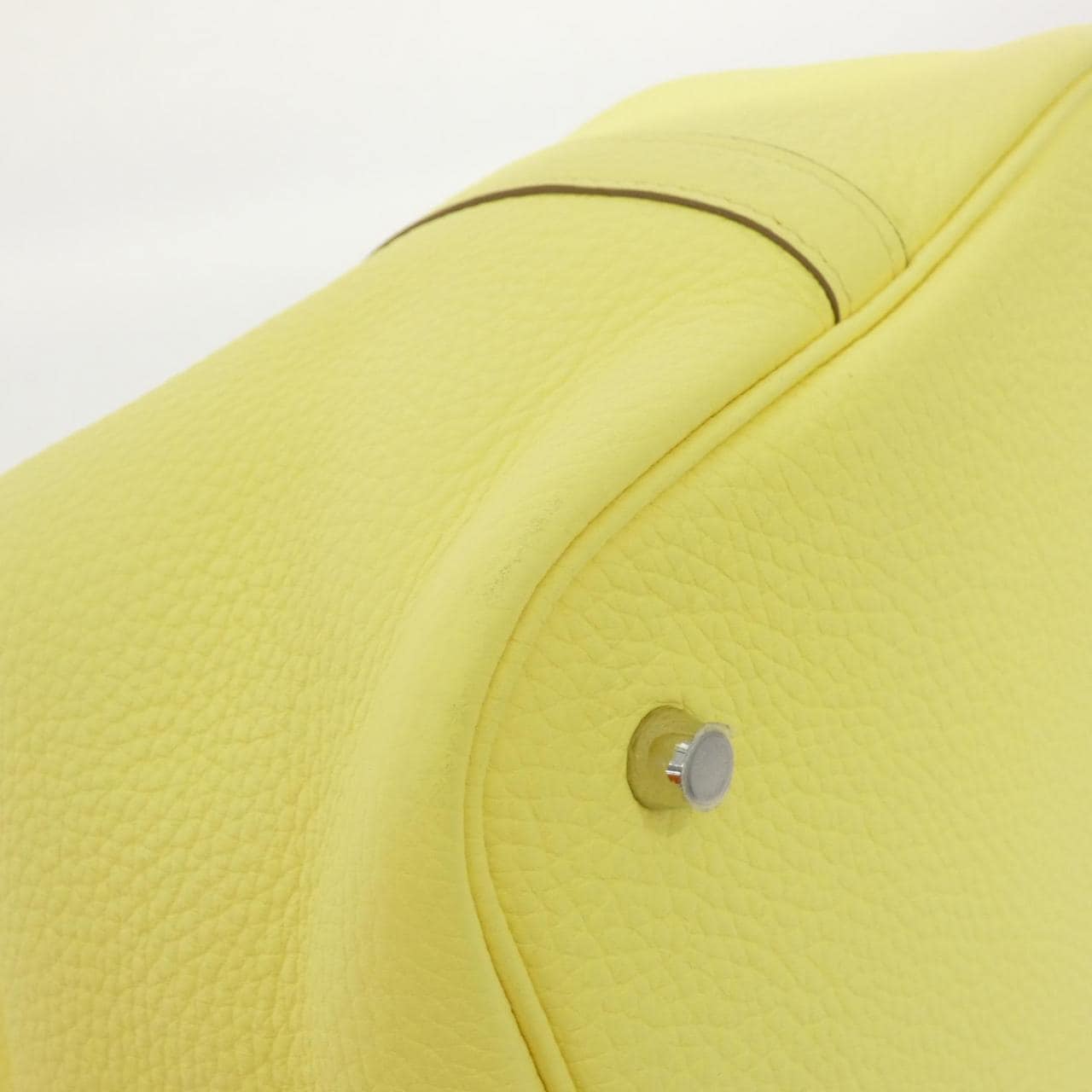 HERMES HERMÈS Picotin 060991CK Bag Clemence Black Clemence Leather Rank A - Thumbnail 2