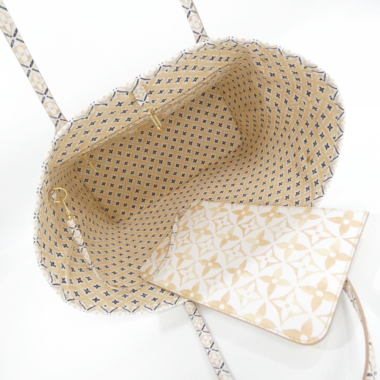 LOUIS VUITTON Neverfull M22978 Bag Monogram Beige Monogram Rank A - Thumbnail 4