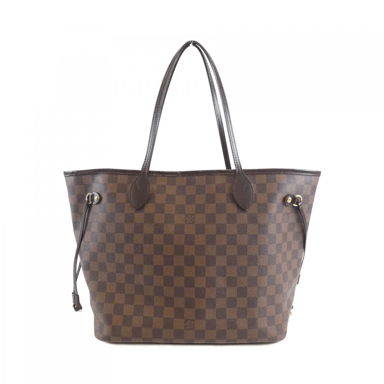 LOUIS VUITTON Neverfull N51105 Tote Damier