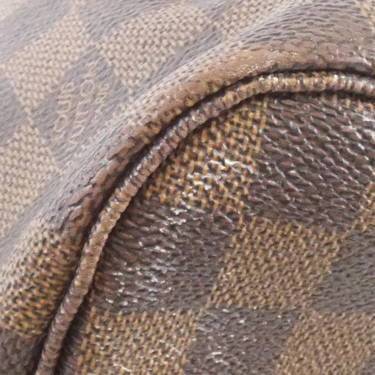 LOUIS VUITTON Neverfull N51105 Tote Damier Black Damier Rank B - Thumbnail 3