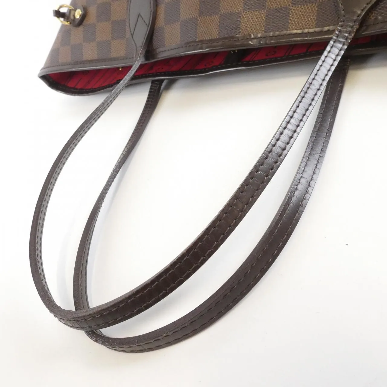 LOUIS VUITTON Neverfull N51105 Tote Damier Black Damier Rank B - Thumbnail 5