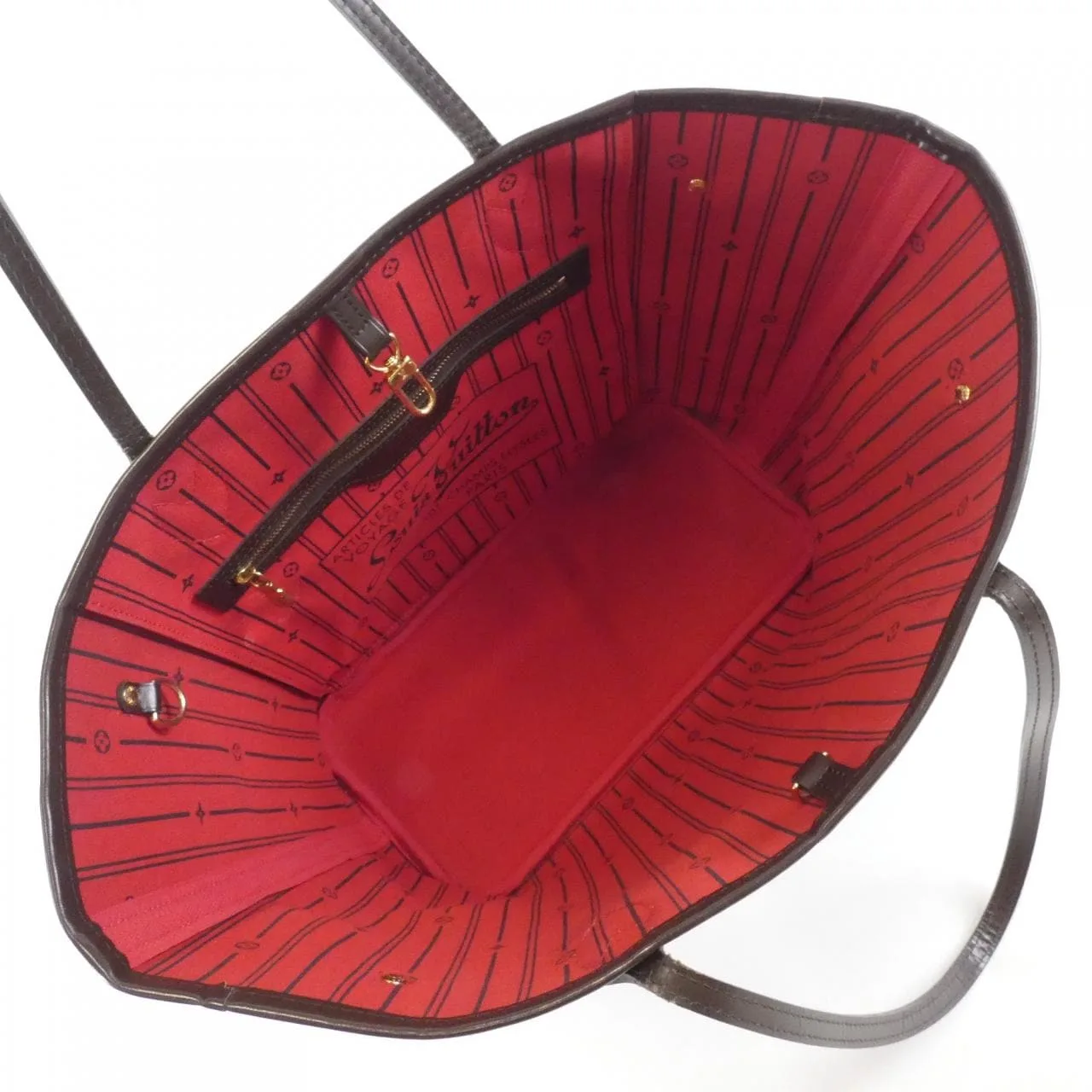 LOUIS VUITTON Neverfull N51105 Tote Damier Black Damier Rank B - Thumbnail 7