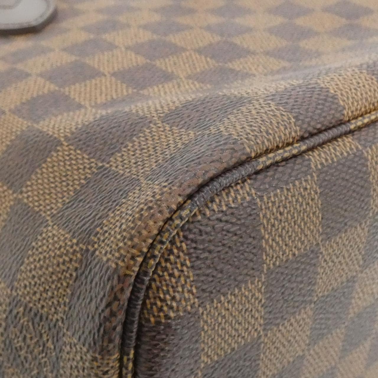 LOUIS VUITTON Neverfull N51109 Tote Damier Black Damier - Thumbnail 2