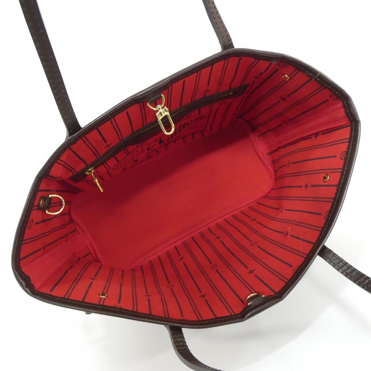 LOUIS VUITTON Neverfull N51109 Tote Damier Black Damier - Thumbnail 6