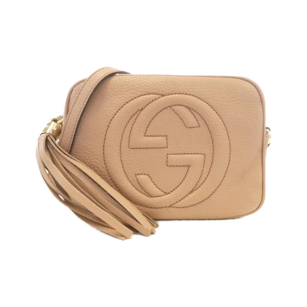 GUCCI Soho 308364 A7M0G Shoulder Leather 黑色
