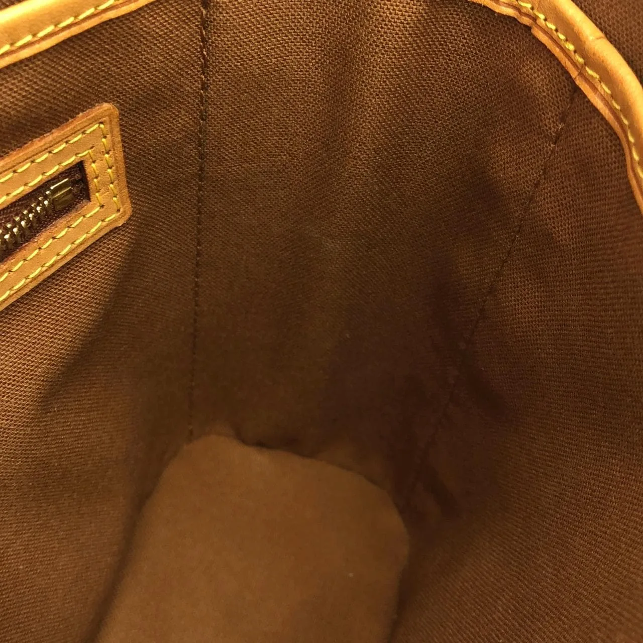 LOUIS VUITTON M51172 Handbag Monogram 黑色 Monogram 中古品A - 縮圖 6