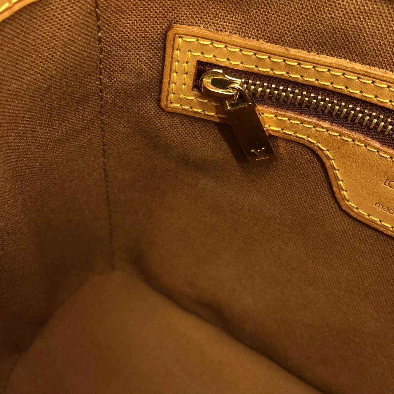 LOUIS VUITTON M51172 Handbag Monogram 黑色 Monogram 中古品A - 縮圖 7