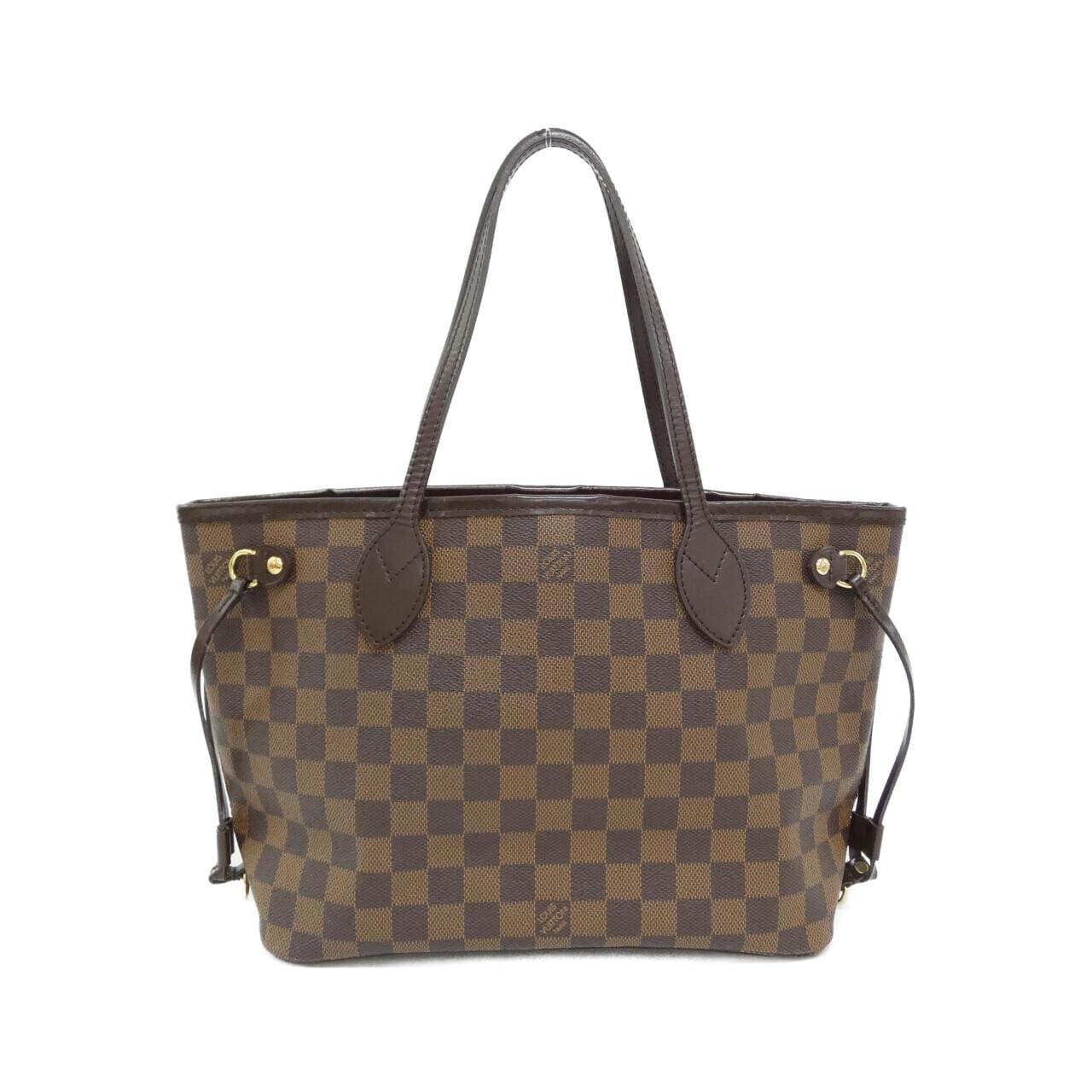 LOUIS VUITTON Neverfull N51109 Bag Damier Black