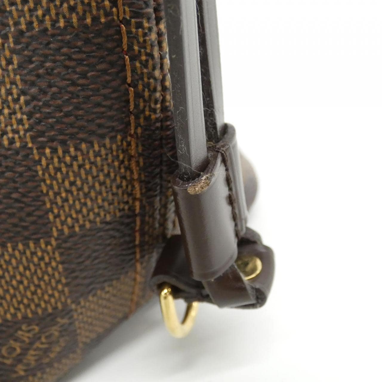 LOUIS VUITTON Neverfull N51109 Bag Damier 黑色 Damier 中古品A - 縮圖 3