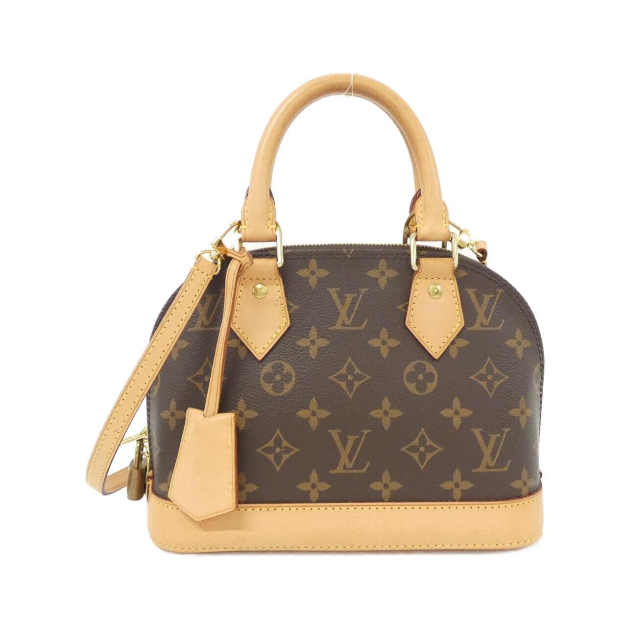 LOUIS VUITTON Alma M53152 Bag Monogram Black