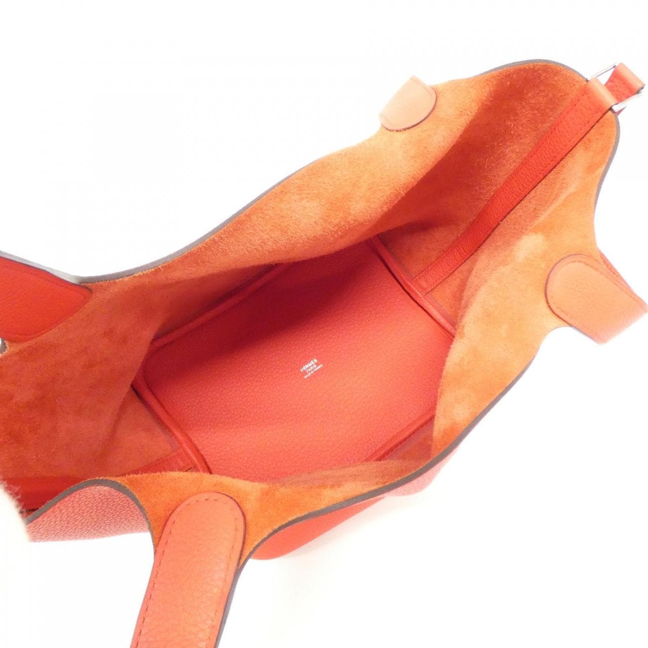 HERMES HERMÈS Picotin 073598CK Bag Rouge - Thumbnail 4