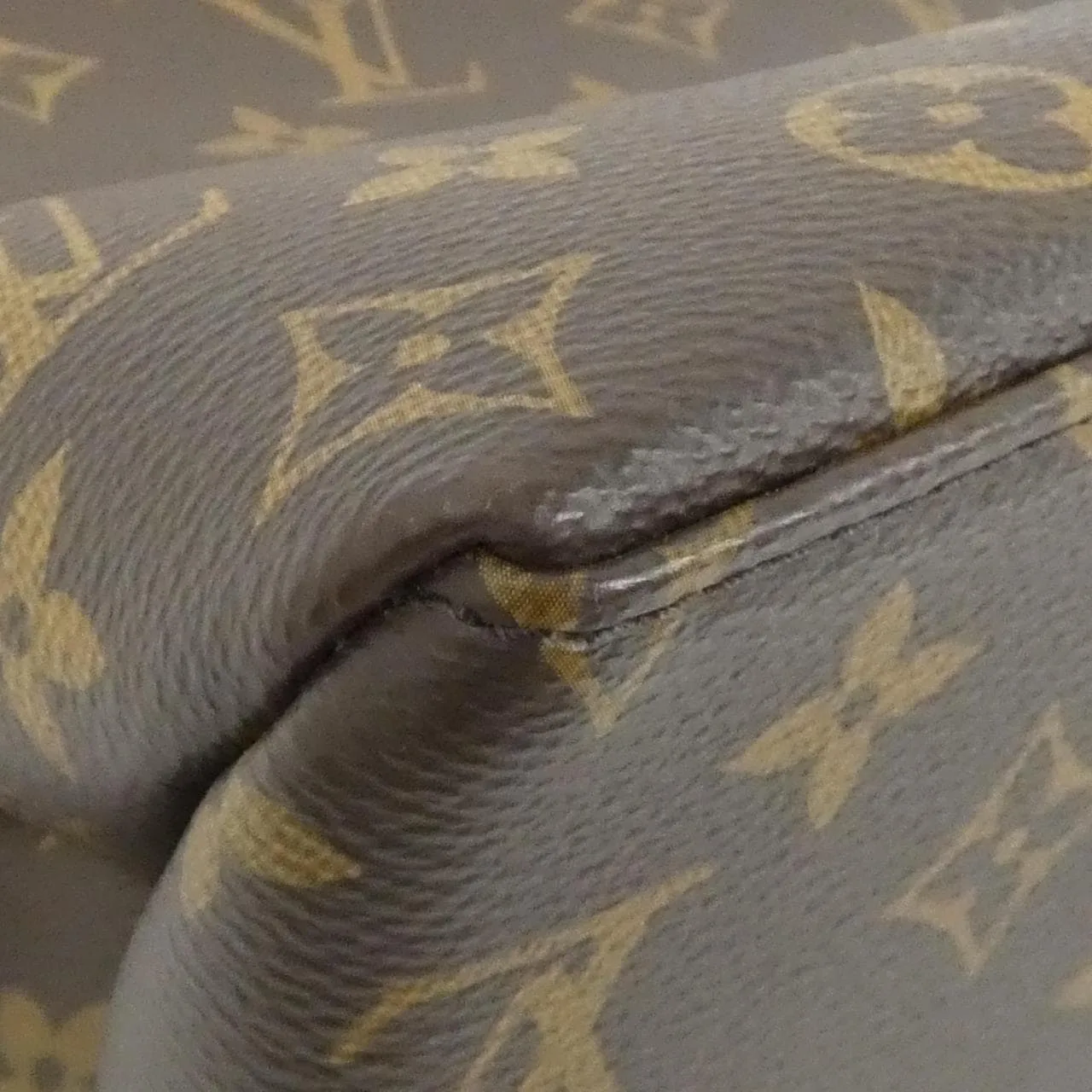 LOUIS VUITTON M45898 Handbag Monogram 黑色 Monogram 中古品A - 縮圖 2